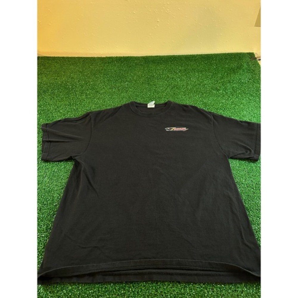 Delta Magnum Weight  Famous Guitars T-Shirt Music Band Tee Black Men Extra Large